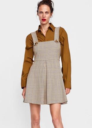 Сарафан гусяча лапка zara