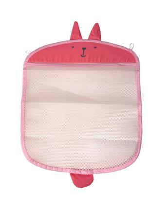 Органайзер в ванную комнату кролик mgz-0916(pink) 2 присоски