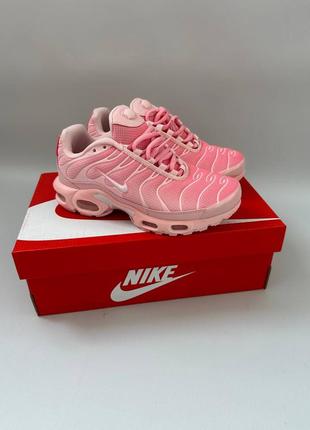 Кросівки жіночі nike air max tn plus pink premium