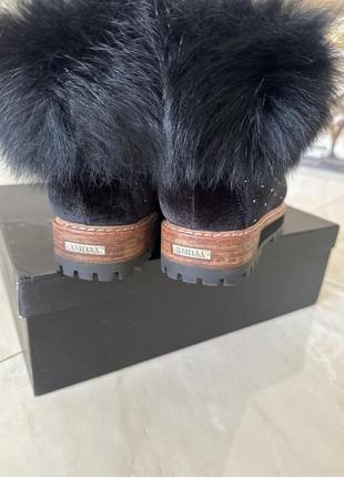 Зимние женские сапоги в стиле le silla