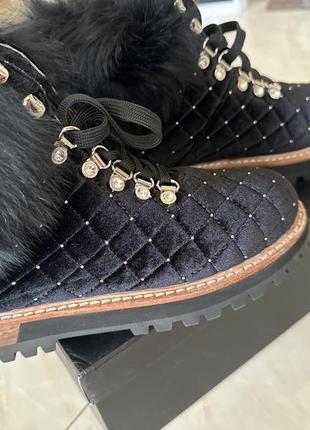 Зимние женские сапоги в стиле le silla