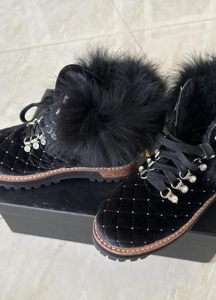 Зимние женские сапоги в стиле le silla