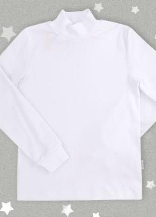 Гольф, водолазка, реглан белый бемби bembi