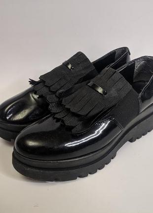 Лофери vera pelle made in italy eu38