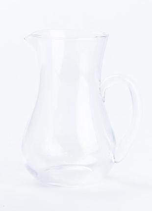 Глечик скляний 1.2 літра для напоїв прозорий