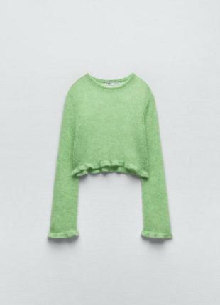 Свитер зара альпака шерсть