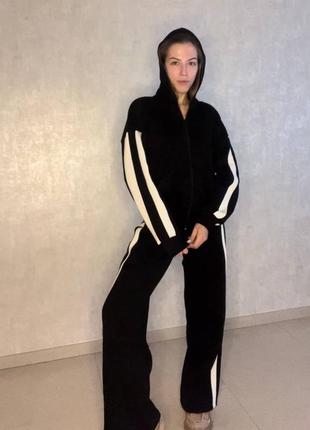 Теплый качественный костюм с начесом 🖤