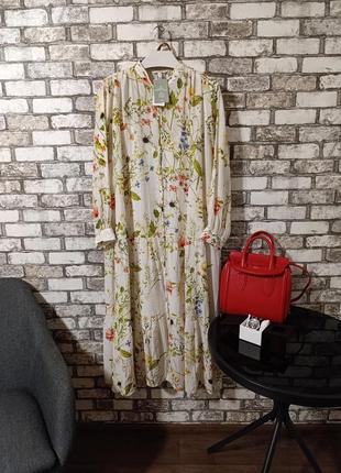 Шикарное плать в стиле gucci flora