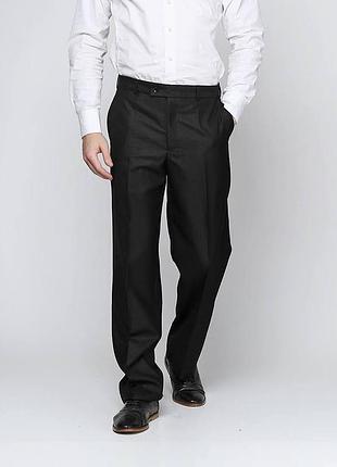 Чоловічі брюки штани класичні чорні george