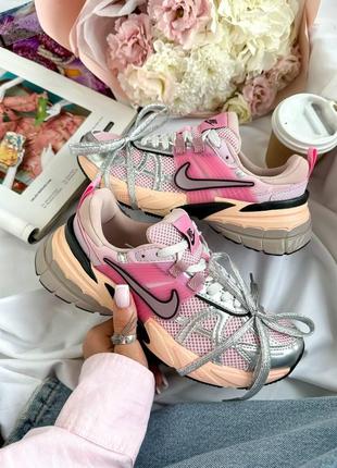 Кроссовки nike v2k runtekk pink 38