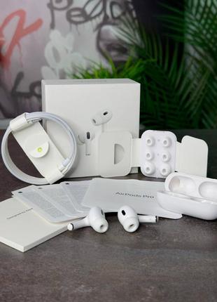 Беспроводные наушники airpods pro 2 (type-c кабель) 2024 года производства
