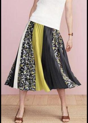 Шикарная новая трендовая юбка-мини юбка плиссе xs/s next