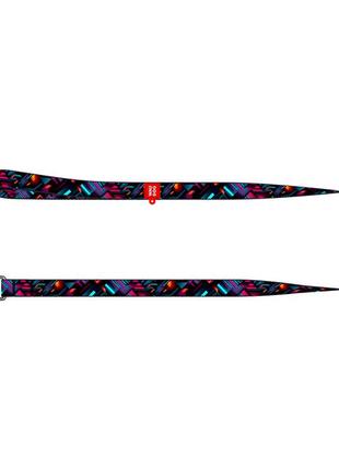 Повідець для собак нейлоновий waudog nylon, малюнок "нескінченні світи", s, ш 15 мм, дов 300 см