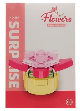 Конструктор кімнатні-квіти «crystal lotus» 37448-c3