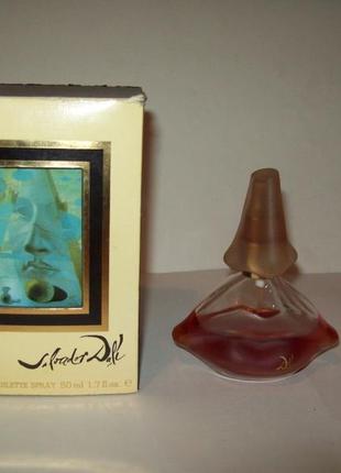 Духи одеколон parfum de toilette salvador dali сальвадор дали франция времён ссср без штрих кода