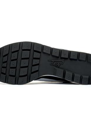 Стильные кроссовки высокого качества в стиле nike vaporwaffle sacai black white3 фото