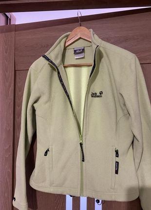 Женская флисовая кофта jack wolfskin оригинал новые коллекции