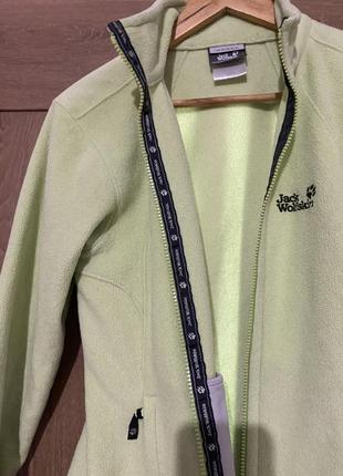 Женская флисовая кофта jack wolfskin оригинал новые коллекции