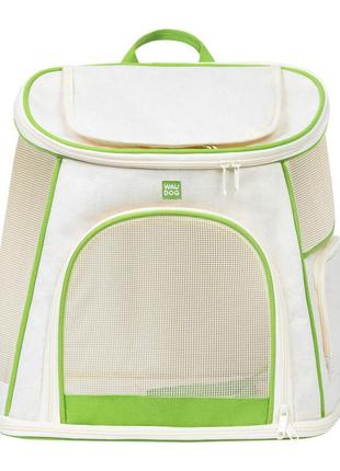 Рюкзак-переноска для котів та дрібних порід собак waudog relax eco, 40*40*26 смд, до 8 кг