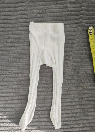 Белые колготки девочке