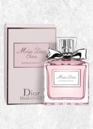 Женский парфюм (christian dior) miss dior сherie blooming bouquet 100 мл