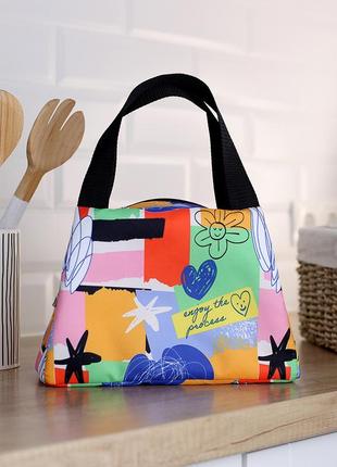 Термосумка lunch bag enjoy the process 24х12х17 см (lun_24s008)