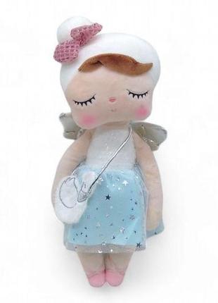 Лялька мʼяка "фея" (34 см.), блакитна