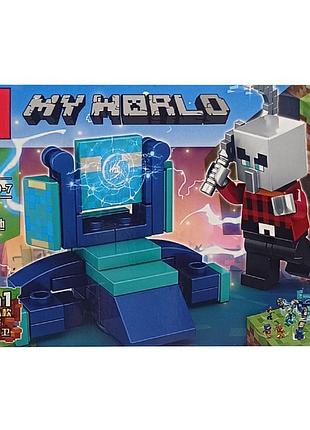 Дитячий конструктор «minecraft» 1180-7, 44 деталі