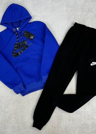 Дитячі спортивні костюми nike на флісі для хлопчиків, флісові костюми, худі штани на 10-14 л дитячий світ