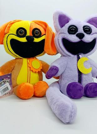 Набор мягких игрушек star toys "улыбающиеся зверьки кот дремот и пеклопес" 00517-912-1