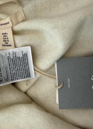 H&amp;m premium кашеміровий светр кофта гольф 5