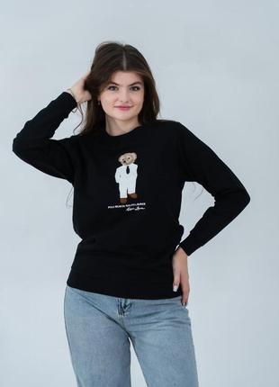 Свитшот женский ralph lauren polo bear s-1181bl xl