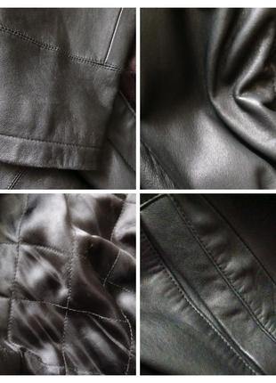 Куртка шкіряна вінтажна тепла натуральна "парка" вінтаж шкіра
