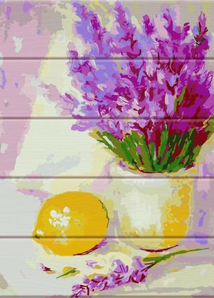 Картина по номерам на дереве "лаванда" artstory 30х40 см разноцветный cl0041069