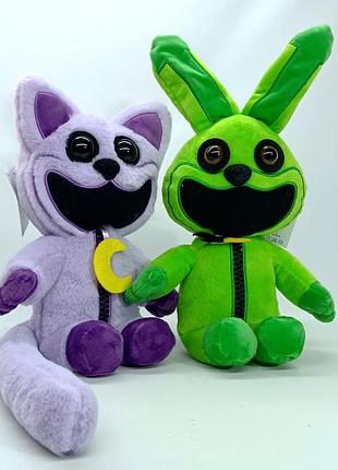 Набір м'яких іграшок поппі плейтайм «усміхнені звірі» 2 персонажі 8773452-62-1