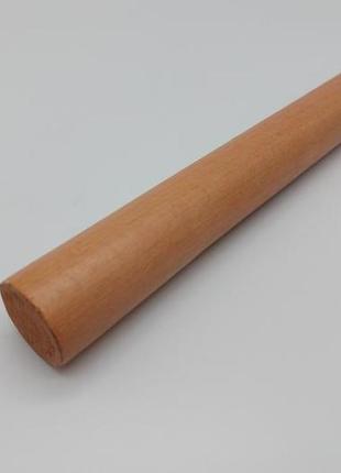 Скалка кондитерская деревянная качалка для раскатки теста длинная a00-060 без ручек l...