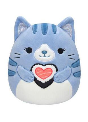 Мʼяка іграшка squishmallows – кішечка карізма (19 cm)