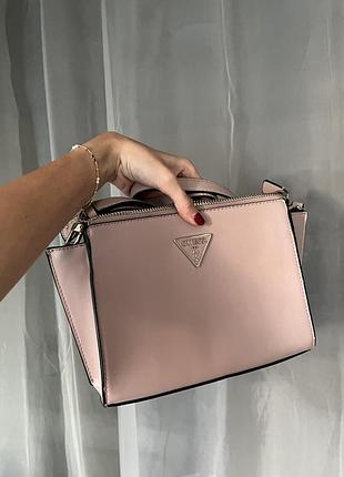Сумка guess рожева 2