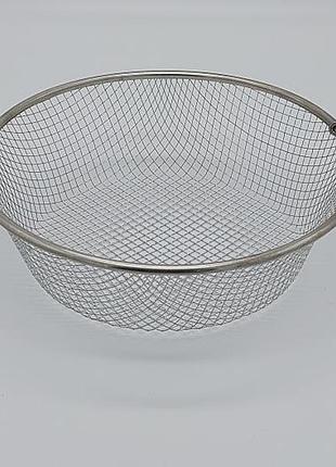 Сетка сито для фритюра из нержавеющей стали корзина для жарки с двумя ручками фритюрница 26 * 8 cm variomarket