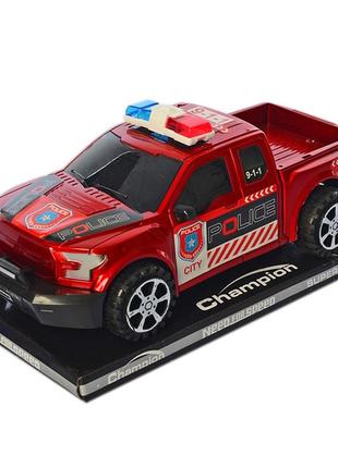 Машинка “полицейский внедорожник” инерционная 24 см.1500-3d-4d