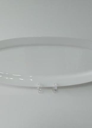 Блюдо овальное керамическое белое большое сервировочное для рыбы 60 * 21 cm h 4 cm второй сорт variomarket