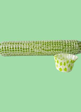 Паперові форми для кексів маффинов і капкейков одноразові паперові формочки для кексів d 11 cm (500 шт) variomarket