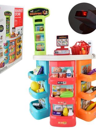 Игровой набор супермаркет 922-192 батар. свет, звук, сканер, продукты