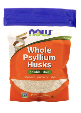 Now foods, цельная шелуха подорожника, 454 г
whole psyllium husks iherb клетчатка