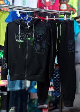 Шкільний спортивний костюм дитячий, весна осінь модний підлітковий костюм для школи дитячий світ