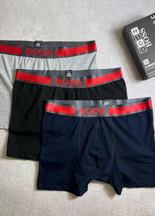 Мужские трусы набор hugo boss