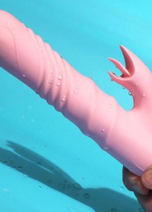 Ный вибратор с поступательными движениями и подогревом