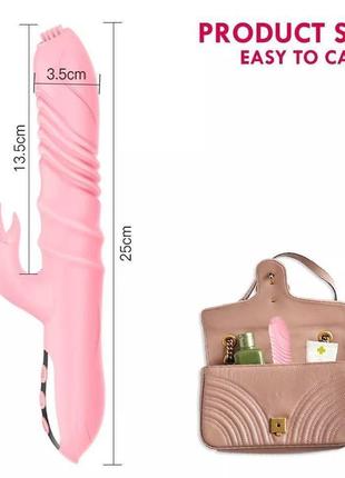 Ный вибратор с поступательными движениями и подогревом