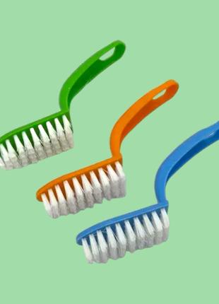 Щітки смітка для чищення нігтів і манікюру щіточка манікюрно-педикюрна для видалення пилу з нігтів 3 шт l 15 cm variomarket