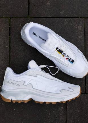 Мужские кроссовки salomon xt-slate white silver